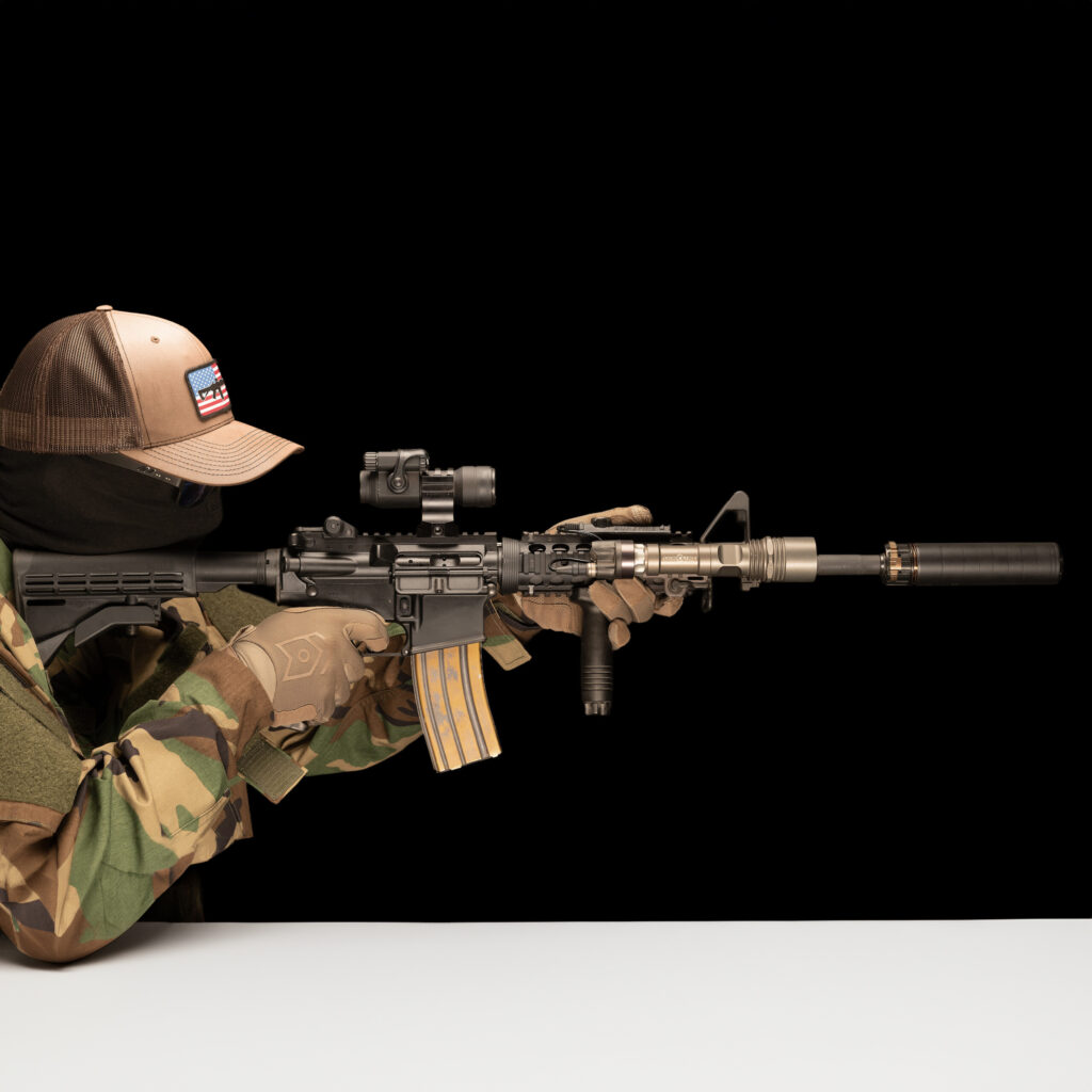 Acheron ACS Birdcage 5.56mm Suppressor A2 QD