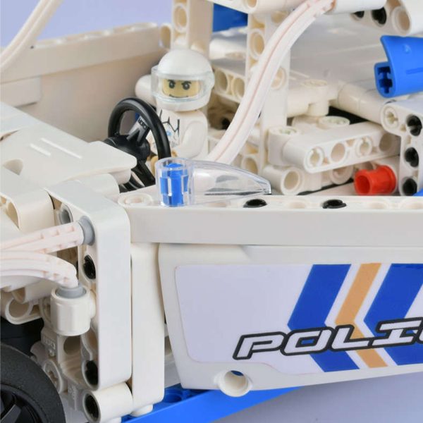 CaDa - Police/Policja samochód radiowóz 430 elementów