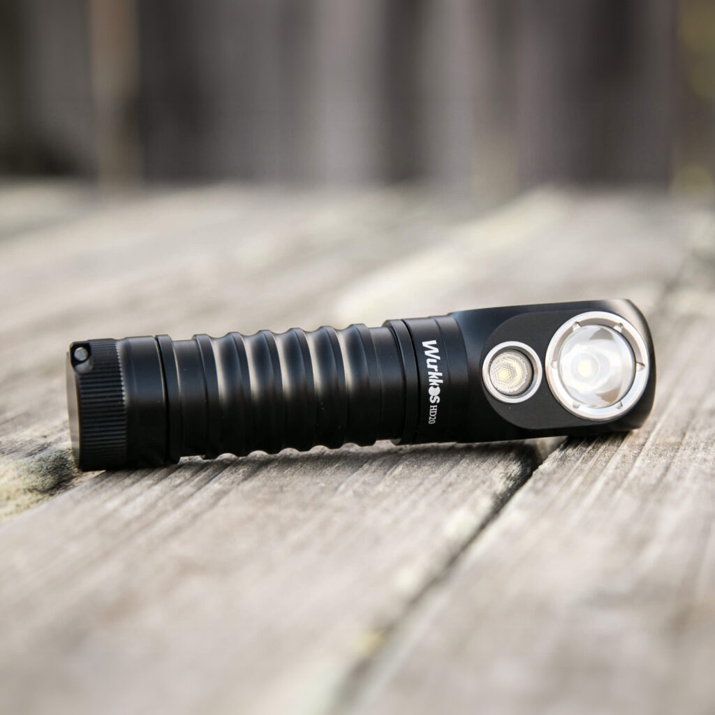 Wurkkos HD20 Black 2000 lumen flashlight edc light carpatia arms strzelnica arizona militaria sprzęt taktyczny resgear