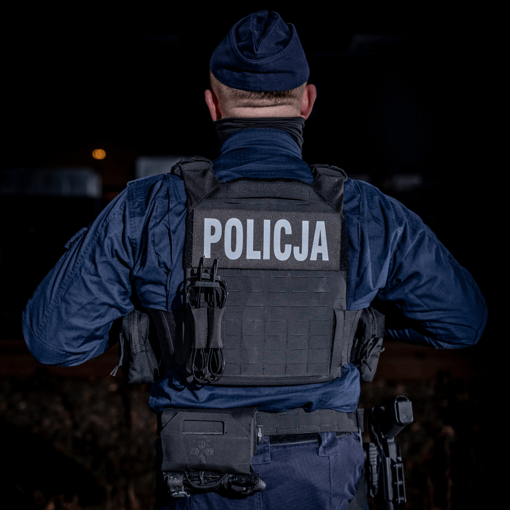 Kamizelka plate carrier policja leo law enfocement PMF Defender Resgear Carpatia Arms