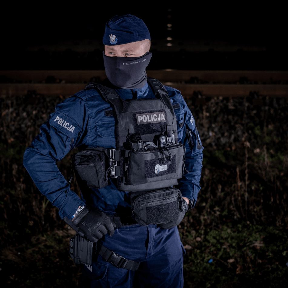 Kamizelka plate carrier policja leo law enfocement PMF Defender Resgear Carpatia Arms