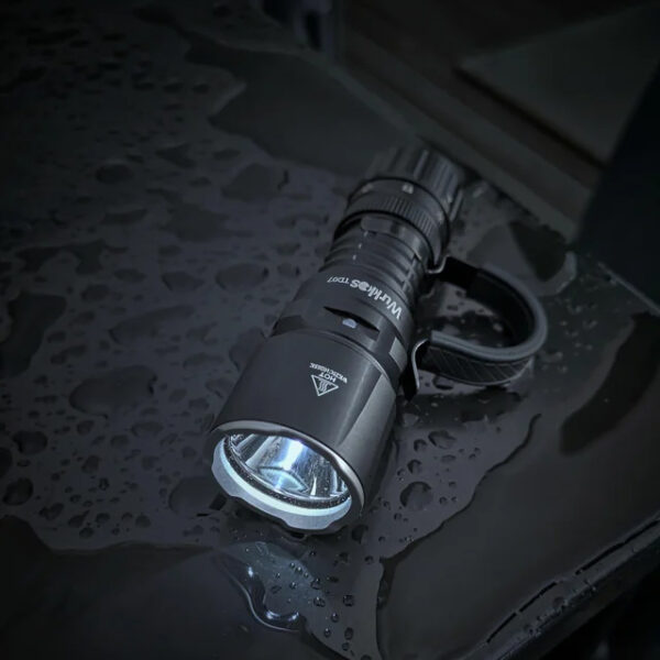 Wurkkos TD07 Black 1300 lumen flashlight edc light carpatia arms strzelnica arizona militaria sprzęt taktyczny resgear
